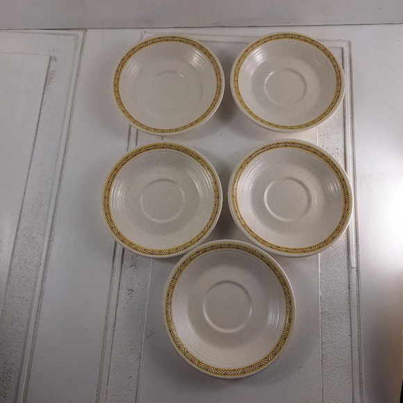 Franciscan Earthenware Other - Lot of 5 Franciscan Hacienda Gold 6 1/2" Earthenware Bread / Dessert Plates  USA